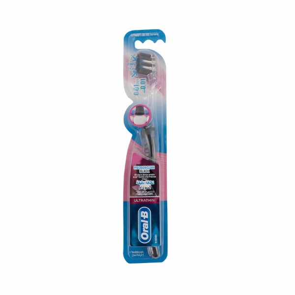 ORAL B T/BRUSH ULTRATHIN BLACK