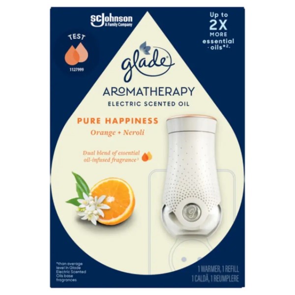 GLADE AROMA ELECT HOLDER PURE ORANGE