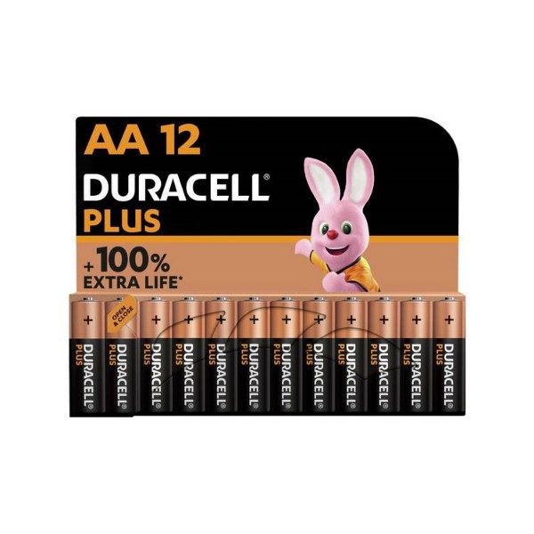 DURACELL PLUS AA X12