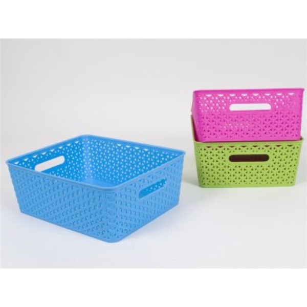RATAN BASKET 29X19X10CM