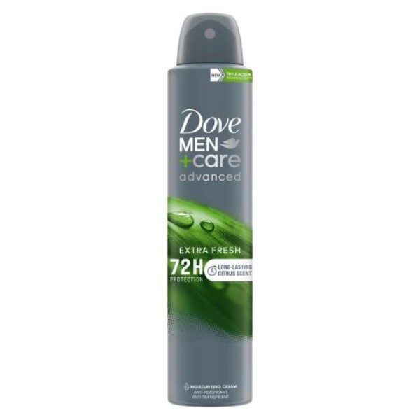 DOVE MEN DEO 200ML EXTRA FRESH